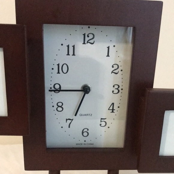 Quartz Clock With Picture Frames - Picture 9 of 11